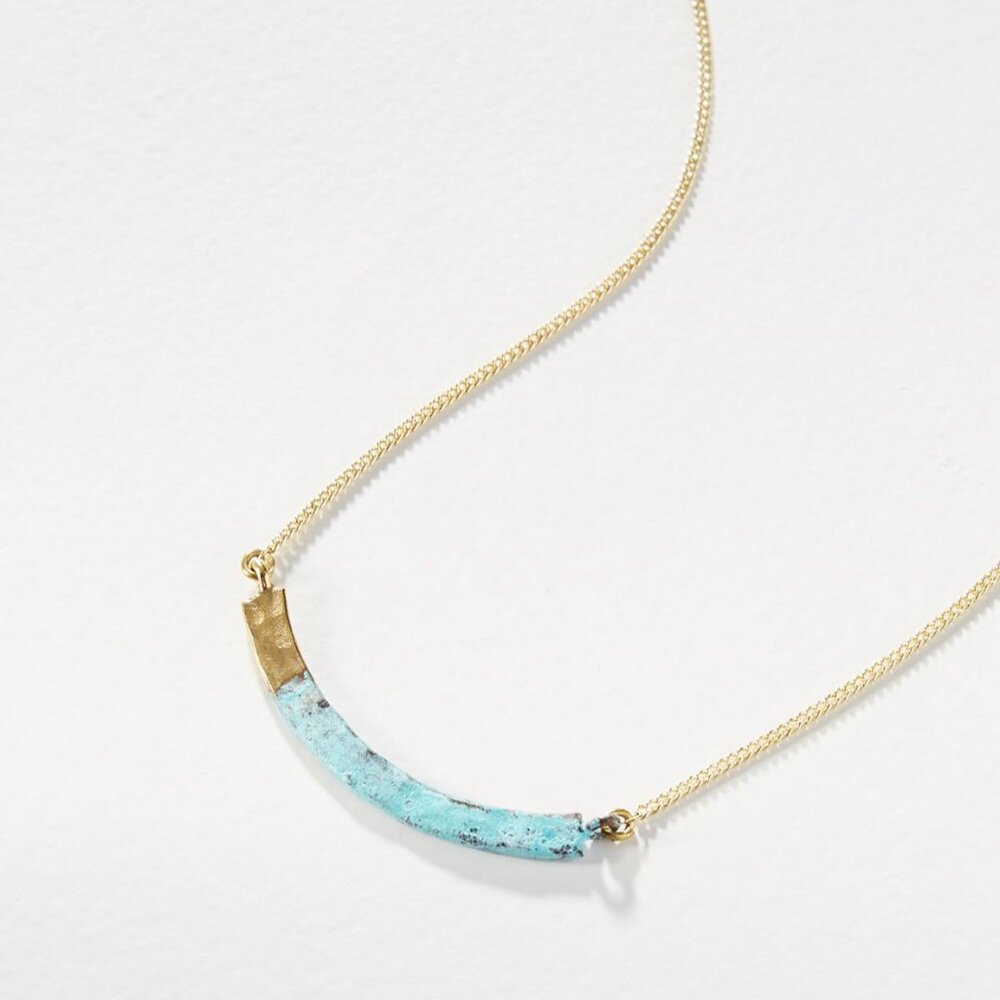 Lena Bernard Arch Necklace | Anthropologie NWT 16"